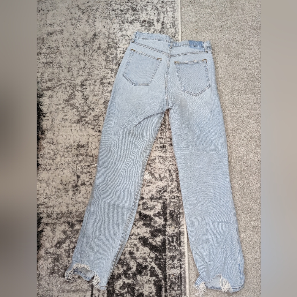 Abercrombie the 90s straight ultra highrise